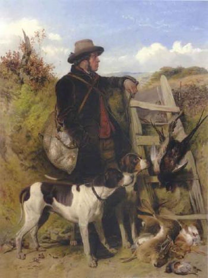 English gamekeeper by Richard Ansdell