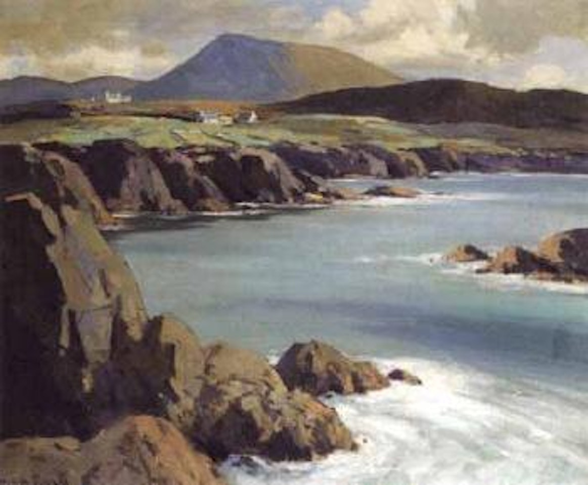Muckish Mountain from Port Na Blagh by Maurice Canning Wilks