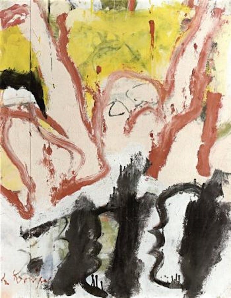 Man in water by Willem de Kooning
