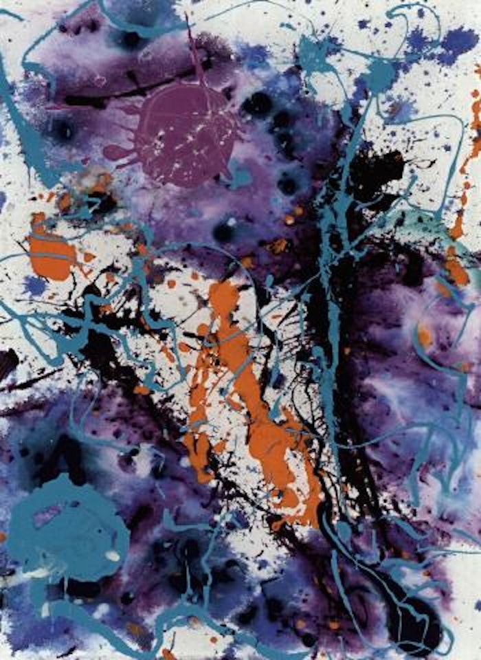 Composition by Sam Francis