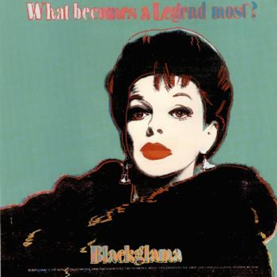 Blackglama, Judy Garland by Andy Warhol