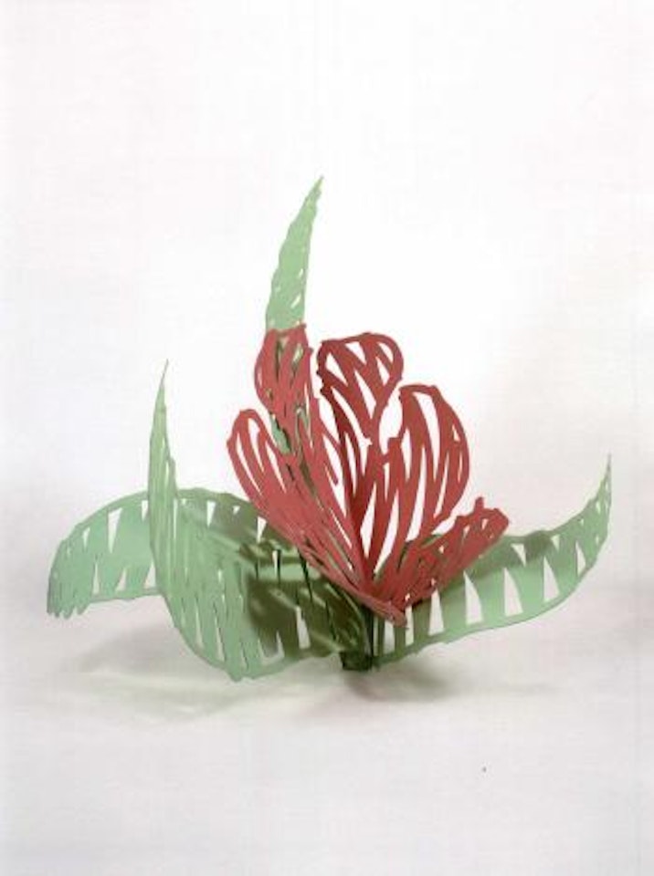 Scribbled tulip by Tom Wesselmann
