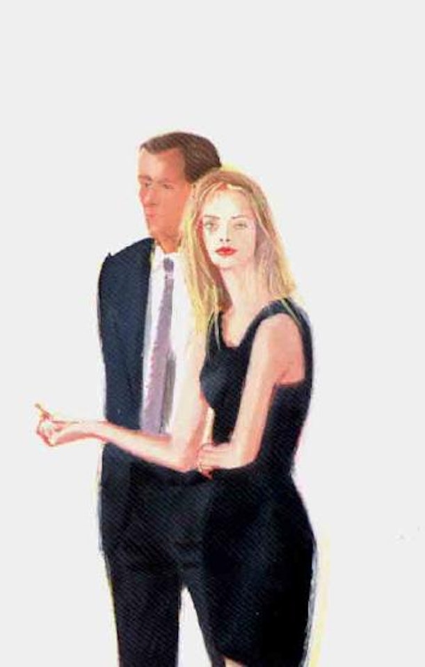 Study for Peter and Lauren by Alex Katz