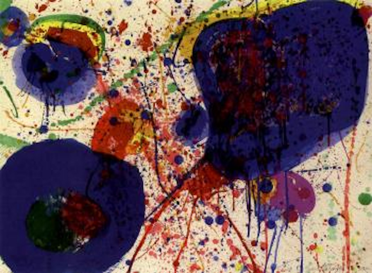 Composition by Sam Francis