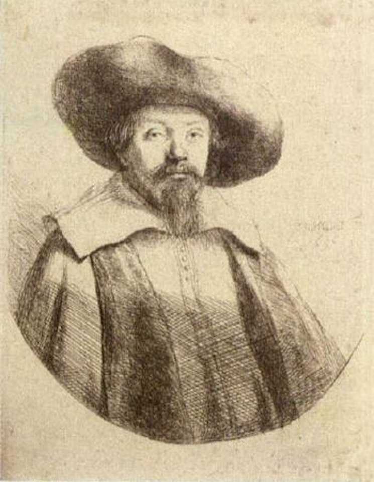 Samuel Manasseh Ben Israel by Attributed to Rembrandt Harmensz van Rijn