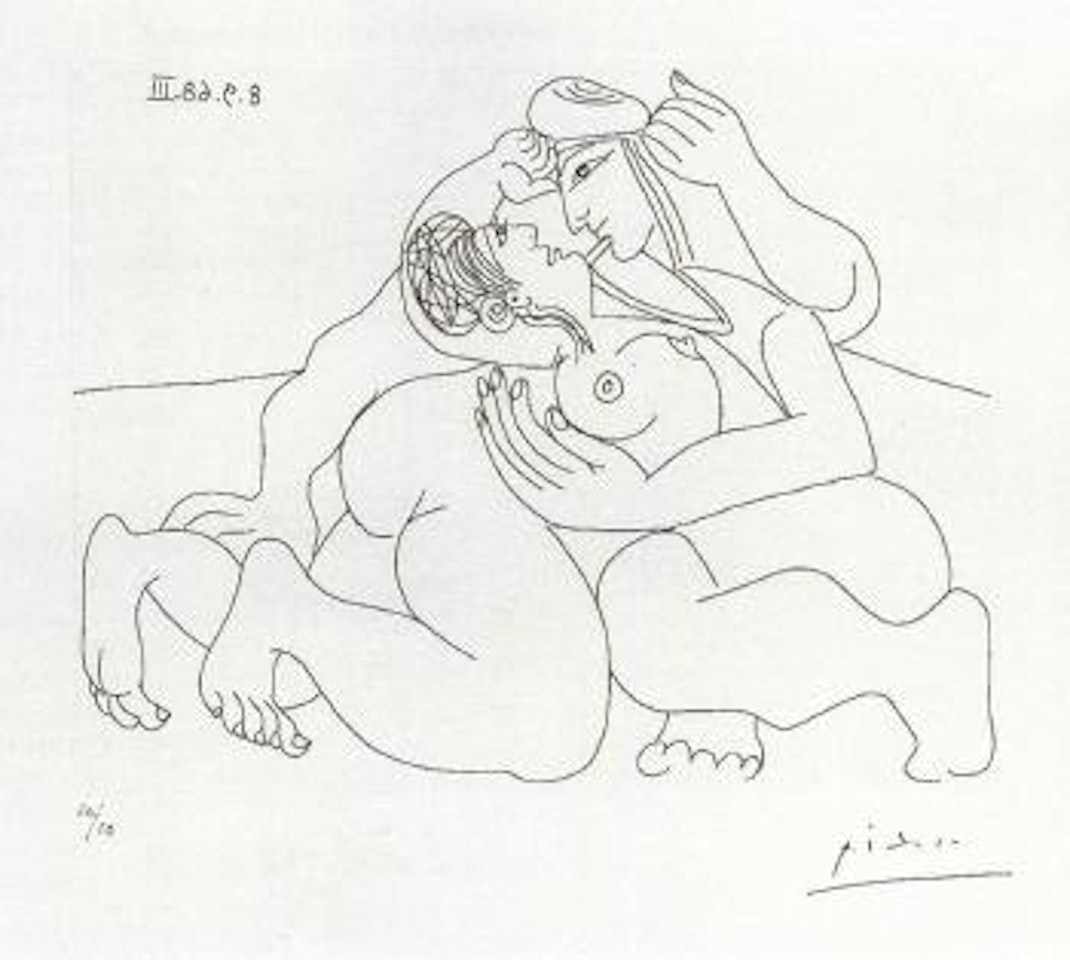 Raphael et la Fornarina XXIII by Pablo Picasso