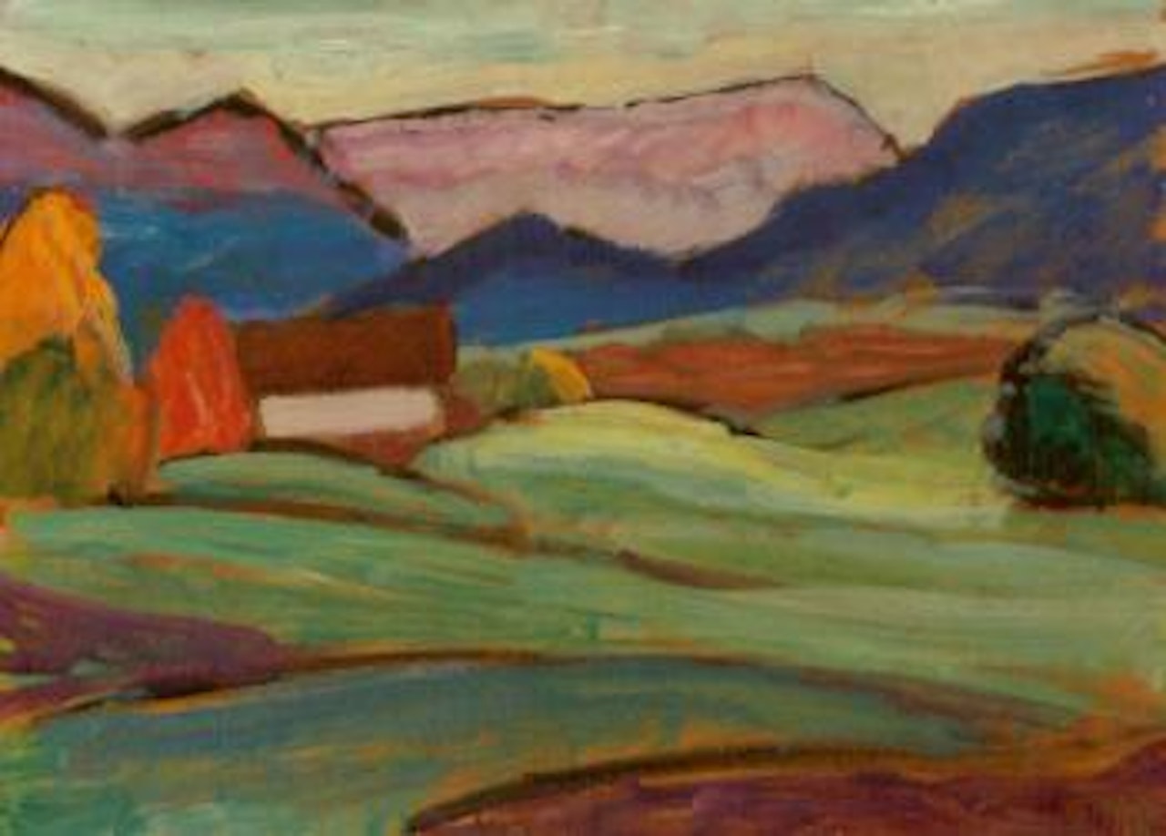 Landscape by Gabriele Münter