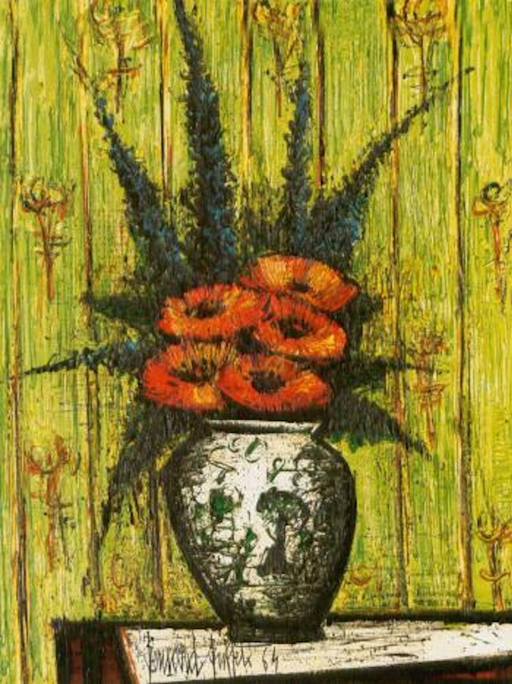 Vase de fleurs by Bernard Buffet