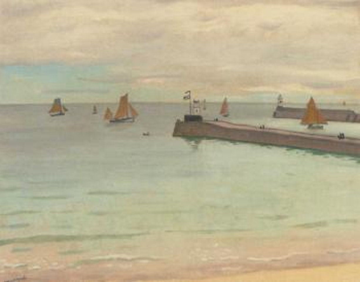 Entree du port des Sables d'Olonne by Albert Marquet