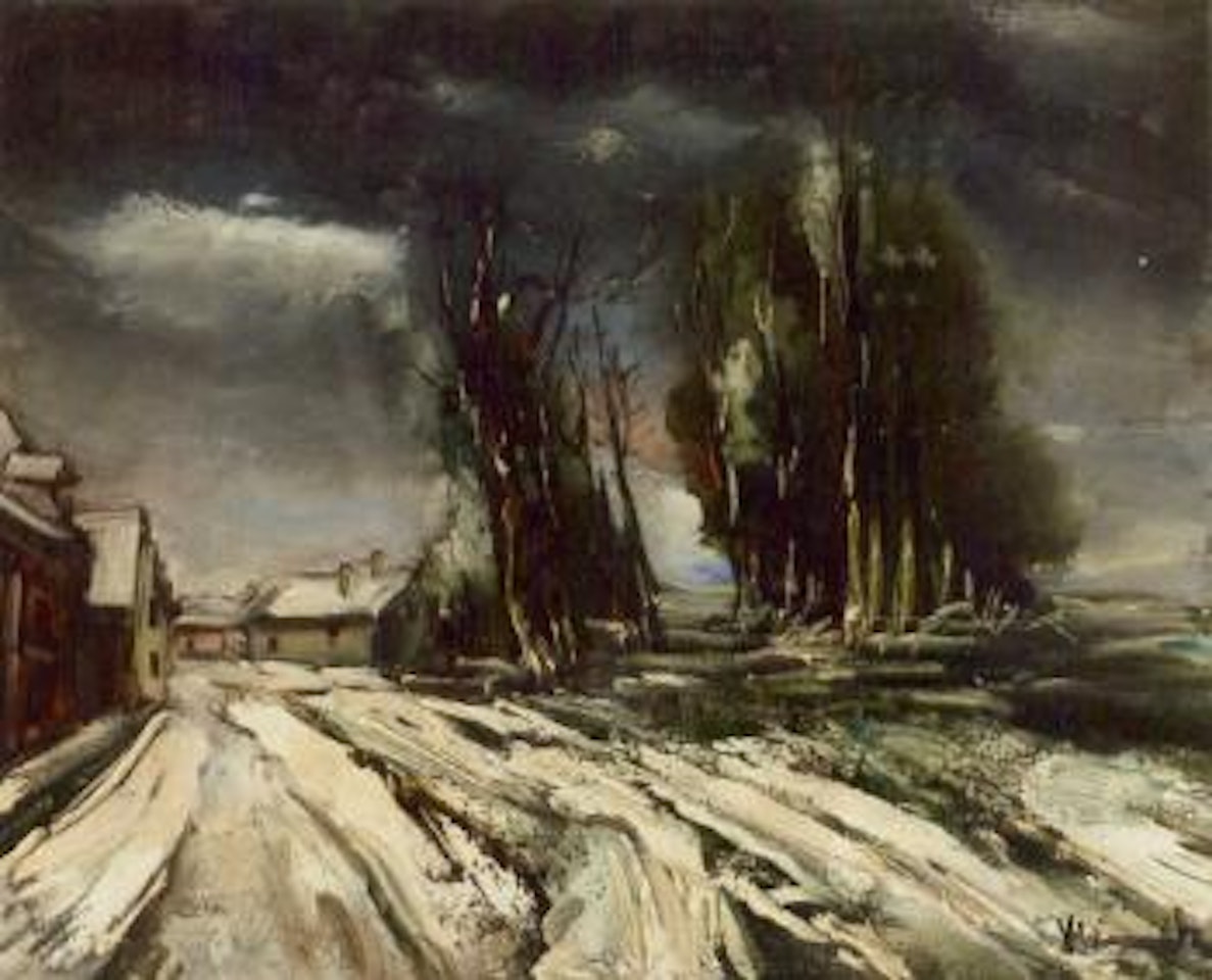 Paysage d'hiver by Maurice de Vlaminck