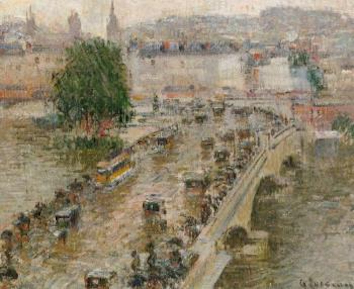 Pont Corneille, Rouen by Gustave Loiseau