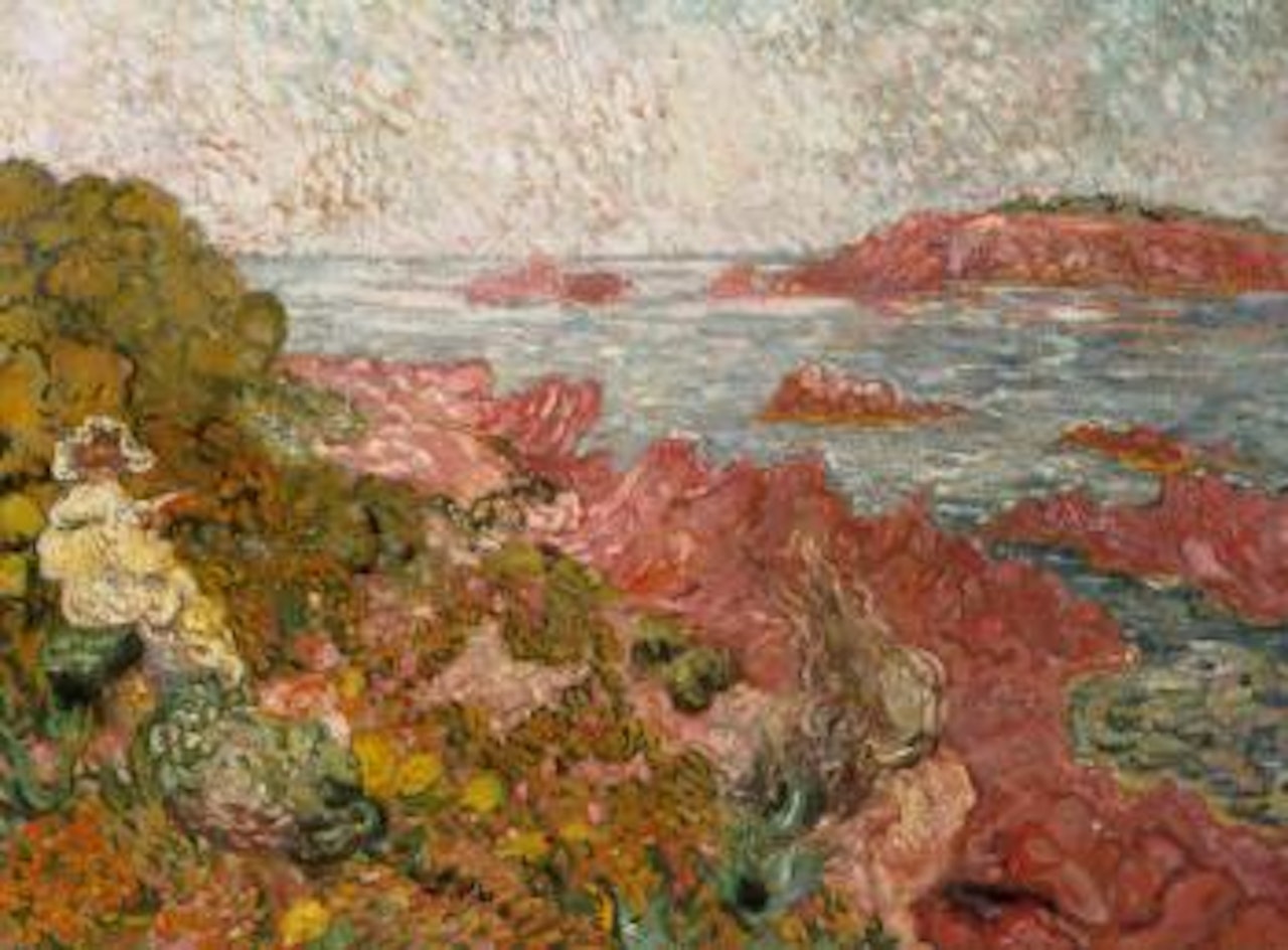 Au bord de la mer by Louis Valtat
