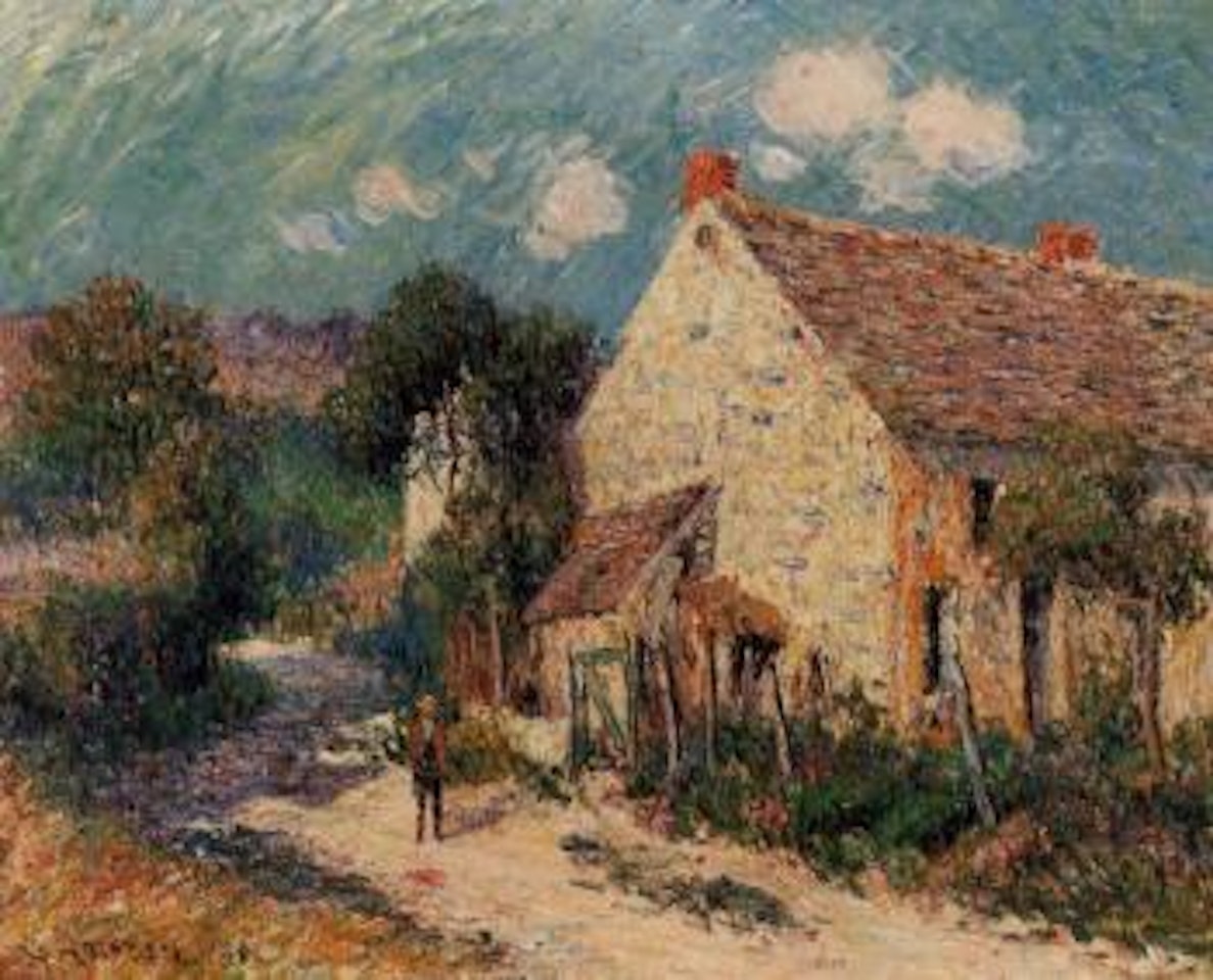 Paysage de Seine et OIse by Gustave Loiseau