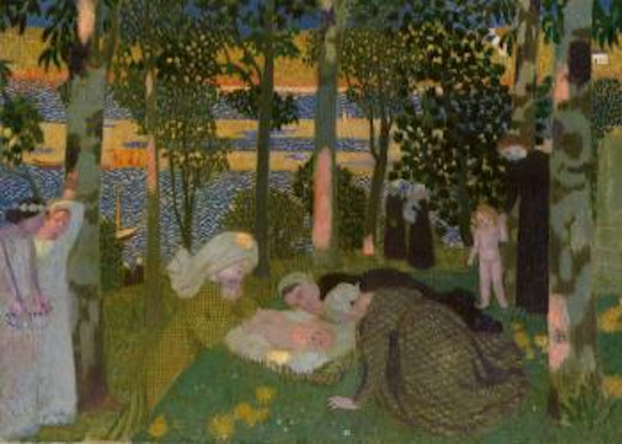 L'Enfant Jesus a la belle verdure by Maurice Denis