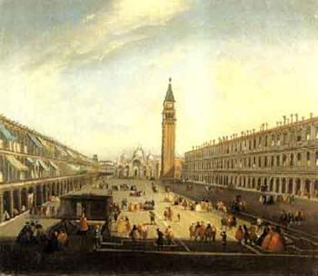 View of Saint Mark's Square by Venetian School