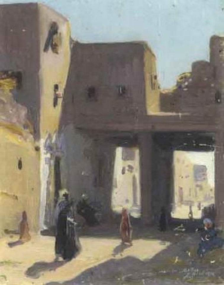 Rue a Ballas by Jacques Majorelle