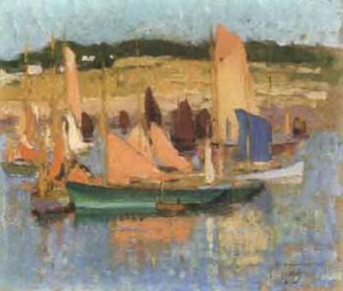Bateaux a Concarneau by Jacques Majorelle