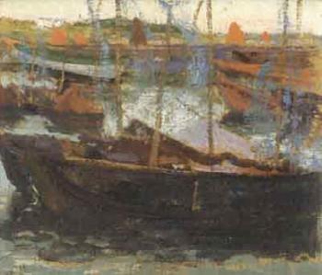Bateaux a Concarneau by Jacques Majorelle
