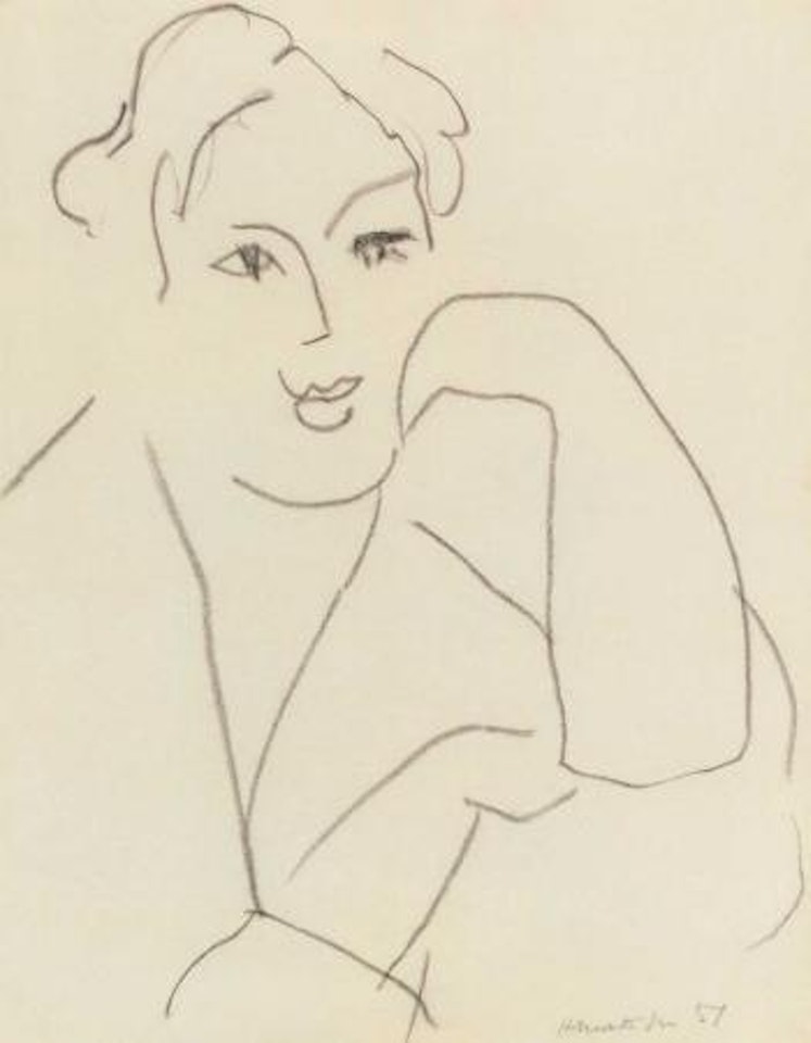 Portrait de femme by Henri Matisse