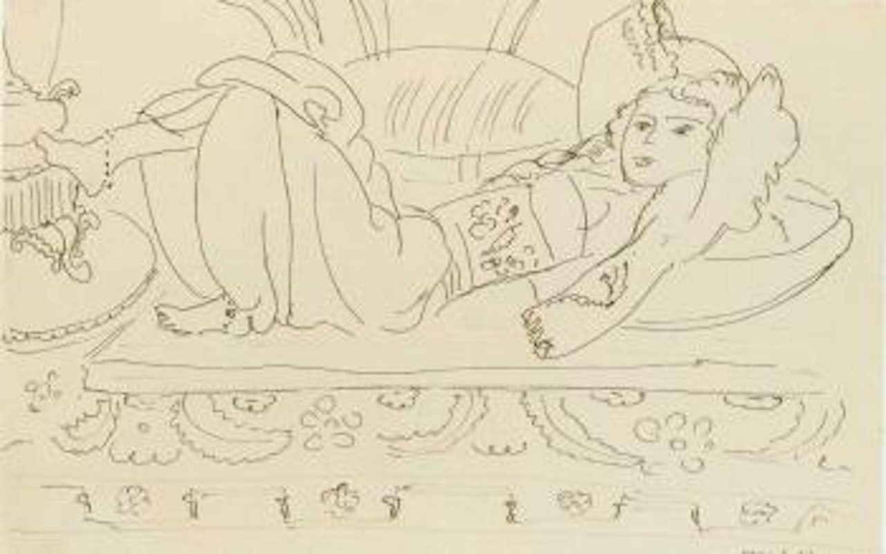 Odalisque etendue by Henri Matisse