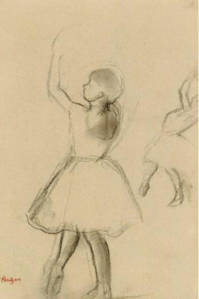 Deux danseuses de profil by Edgar Degas