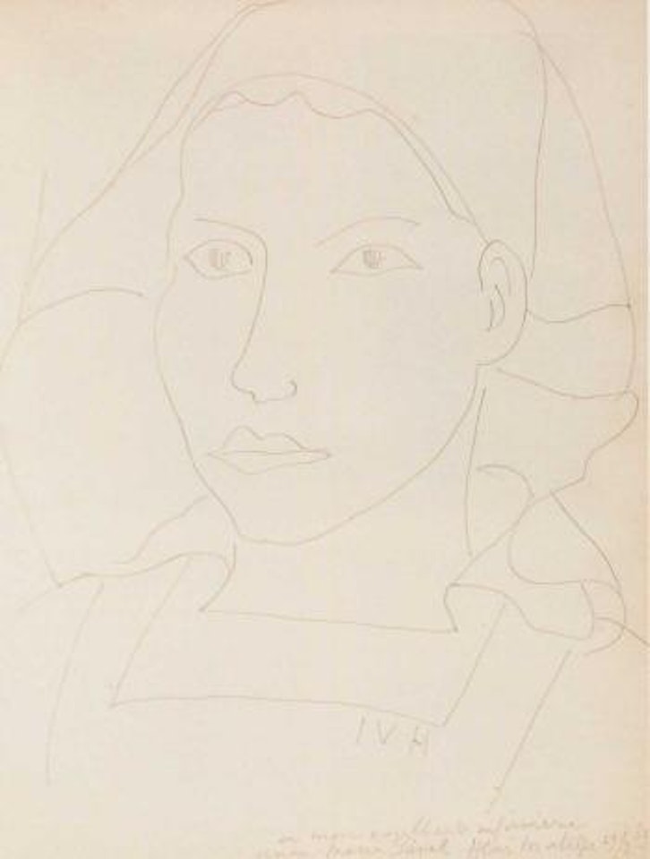 Portrait de jeune fille by Henri Matisse