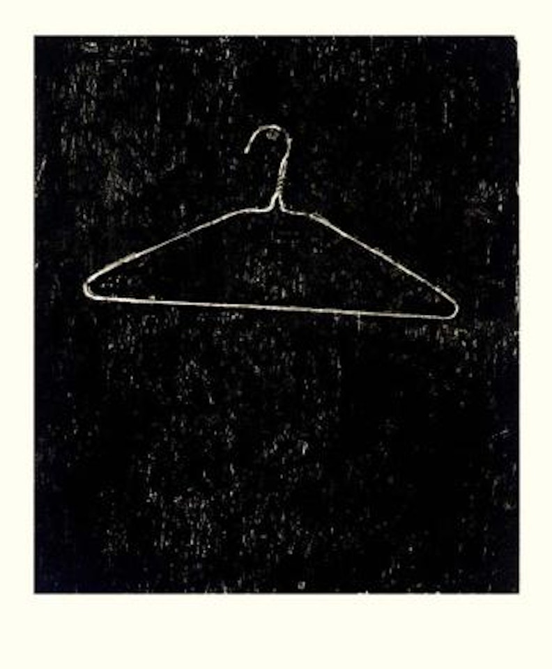 Coat hanger II by Jasper Johns