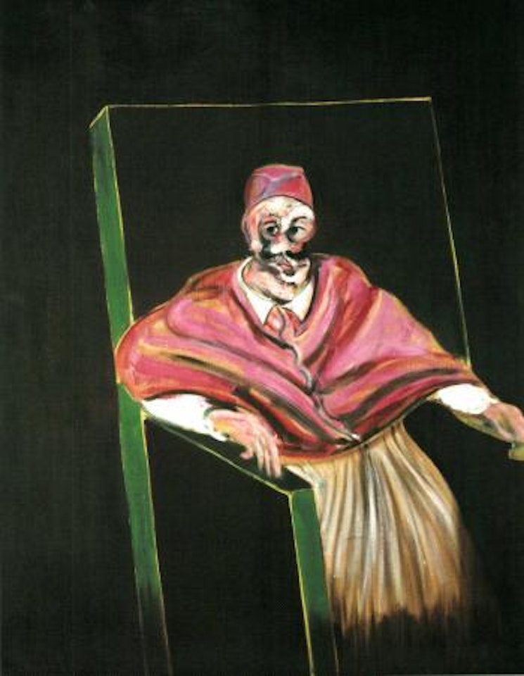 Study for pope I by Francis Bacon