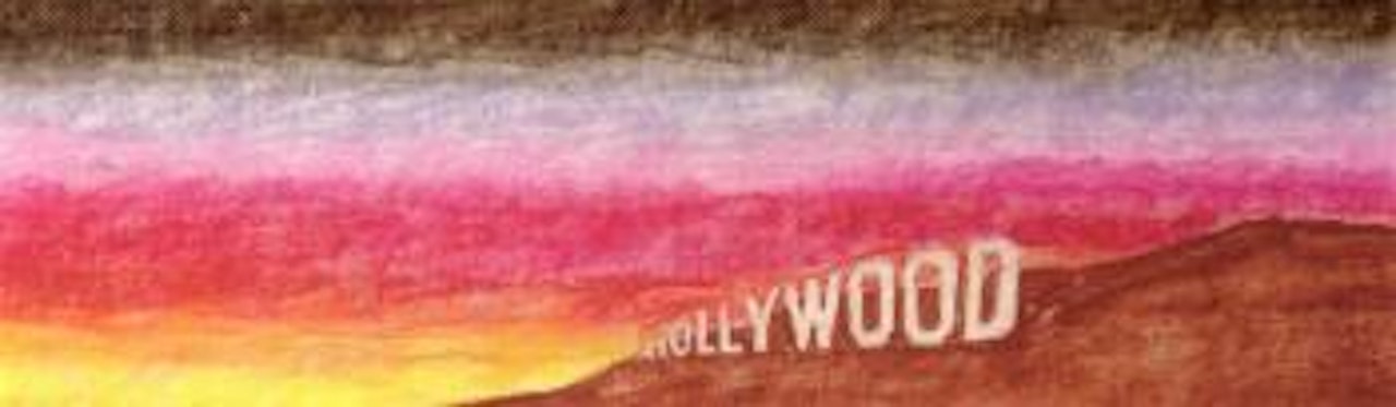 Hollywood study III by Ed Ruscha