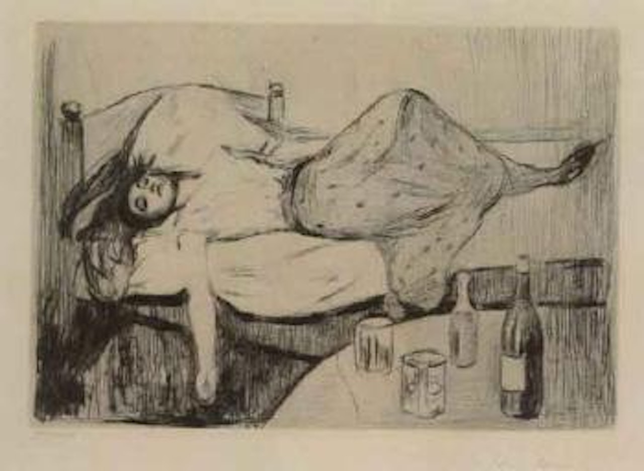 The day after the day before by Edvard Munch