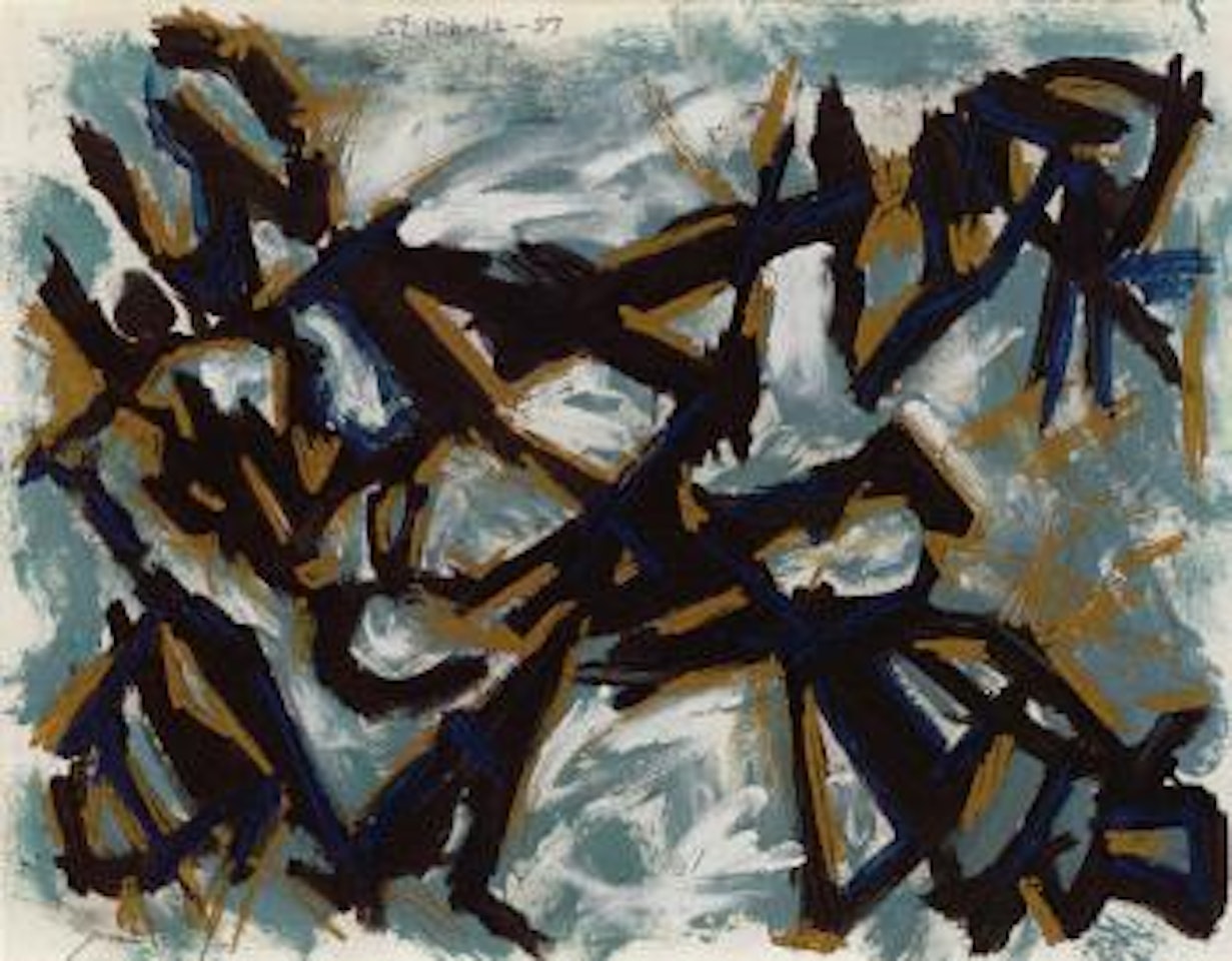 Jagged gestural network by David Smith