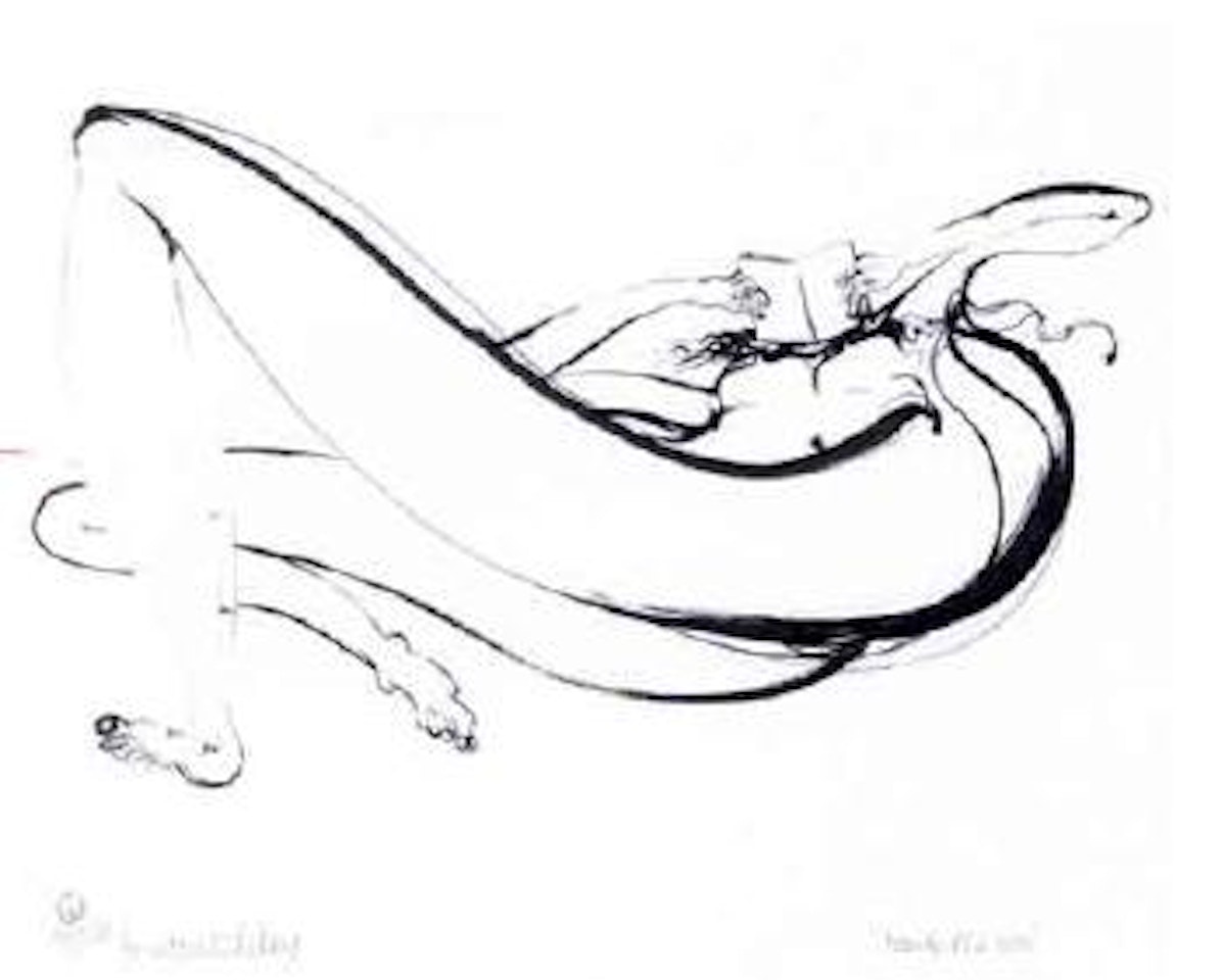 Beside in sea by Brett Whiteley
