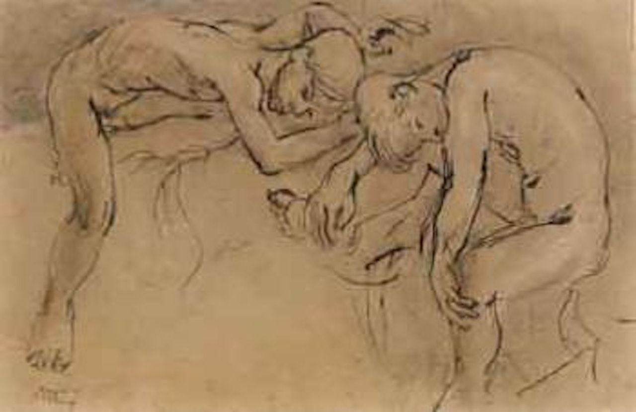 Firenze, two boys by Donald Stuart Leslie Friend