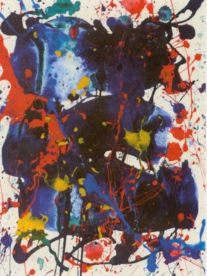 Untitled by Sam Francis