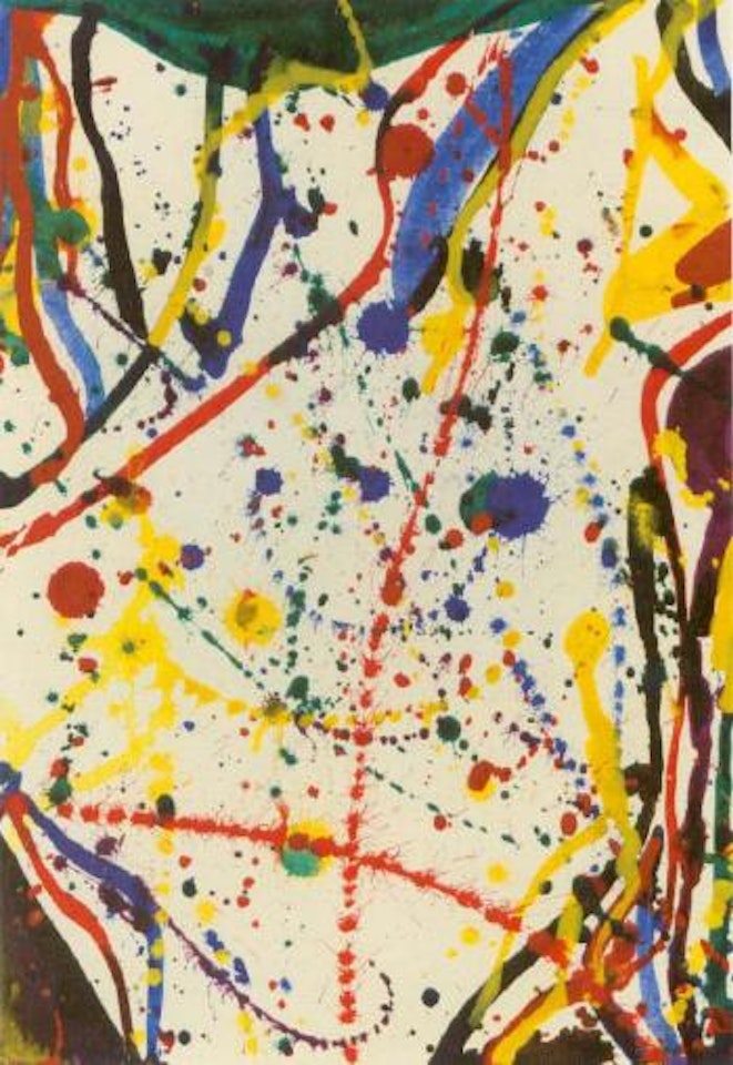 Untitled by Sam Francis