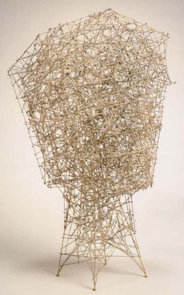 Woman's head by Harry Bertoia