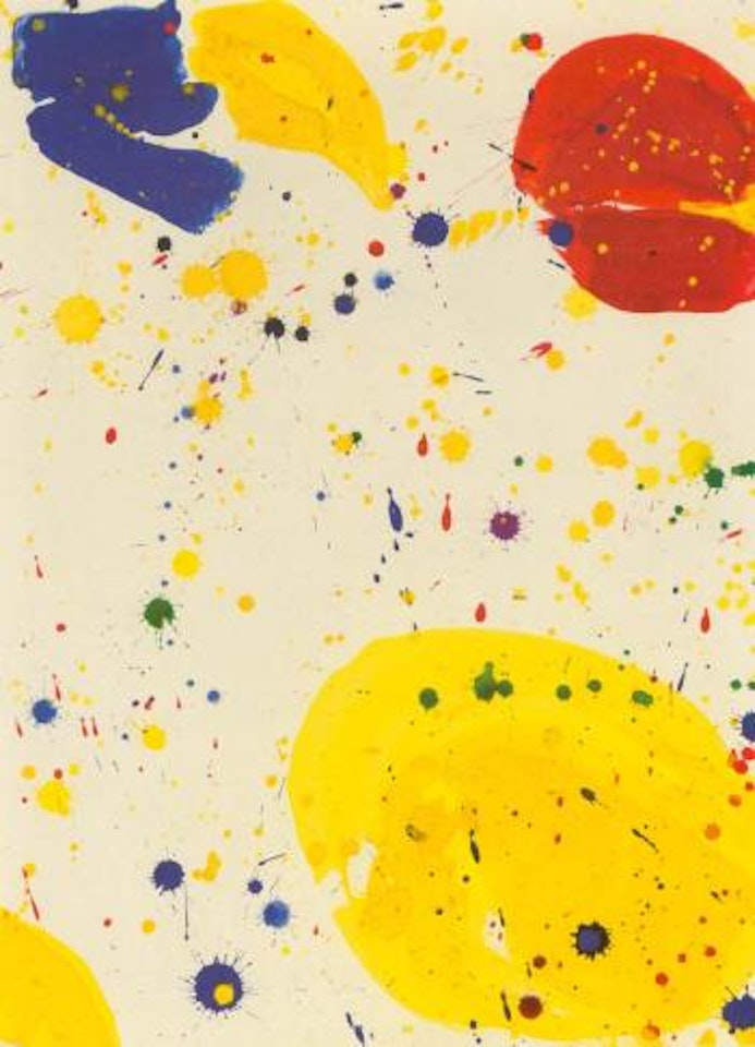 Untitled by Sam Francis