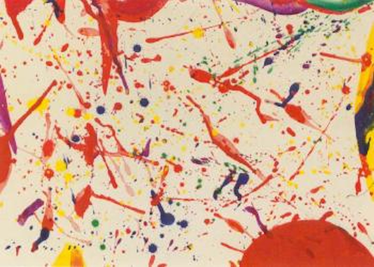 Untitled by Sam Francis