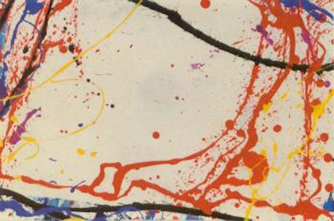 Untitled by Sam Francis