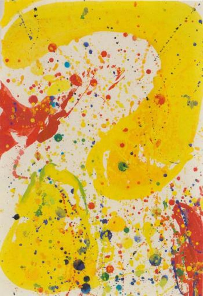 Untitled by Sam Francis