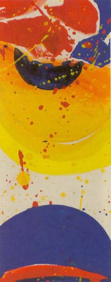 Untitled by Sam Francis