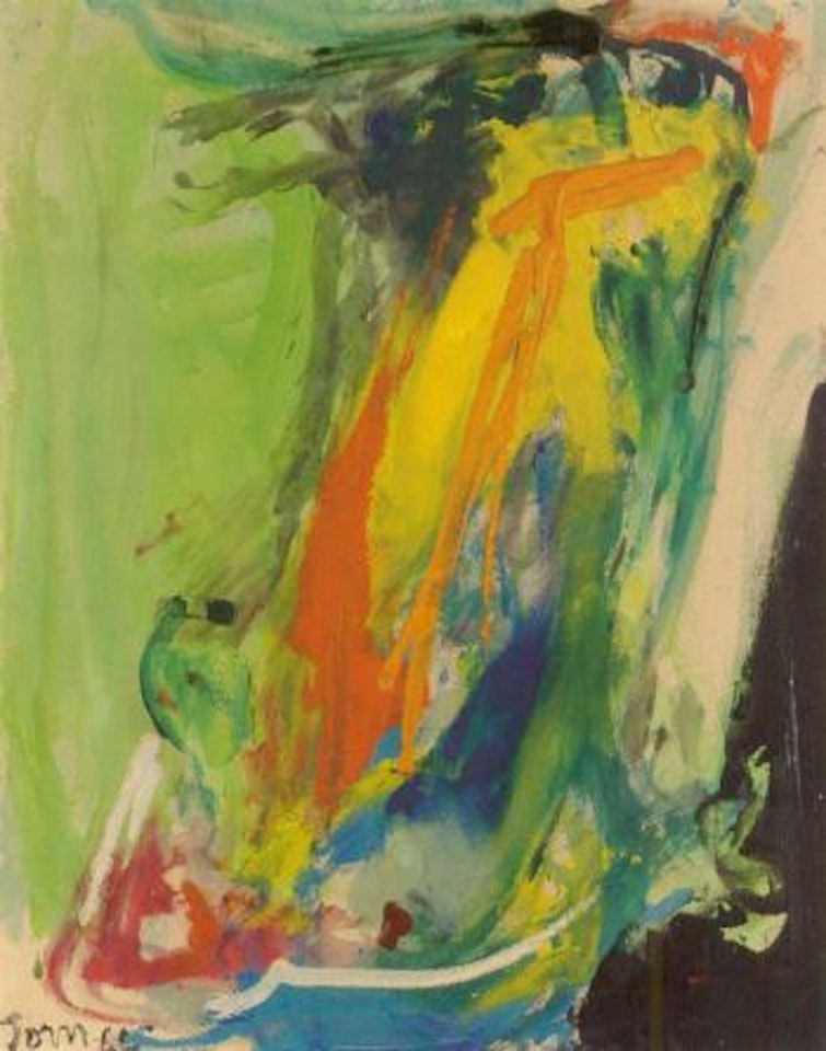 Abstraction in bright colours by Asger Jorn