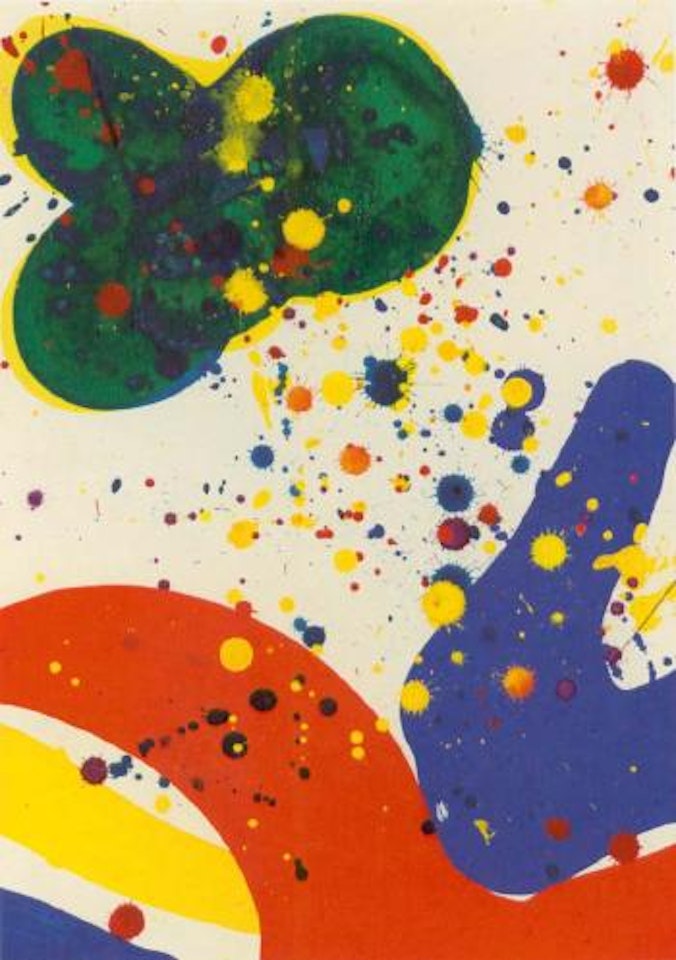 Untitled by Sam Francis
