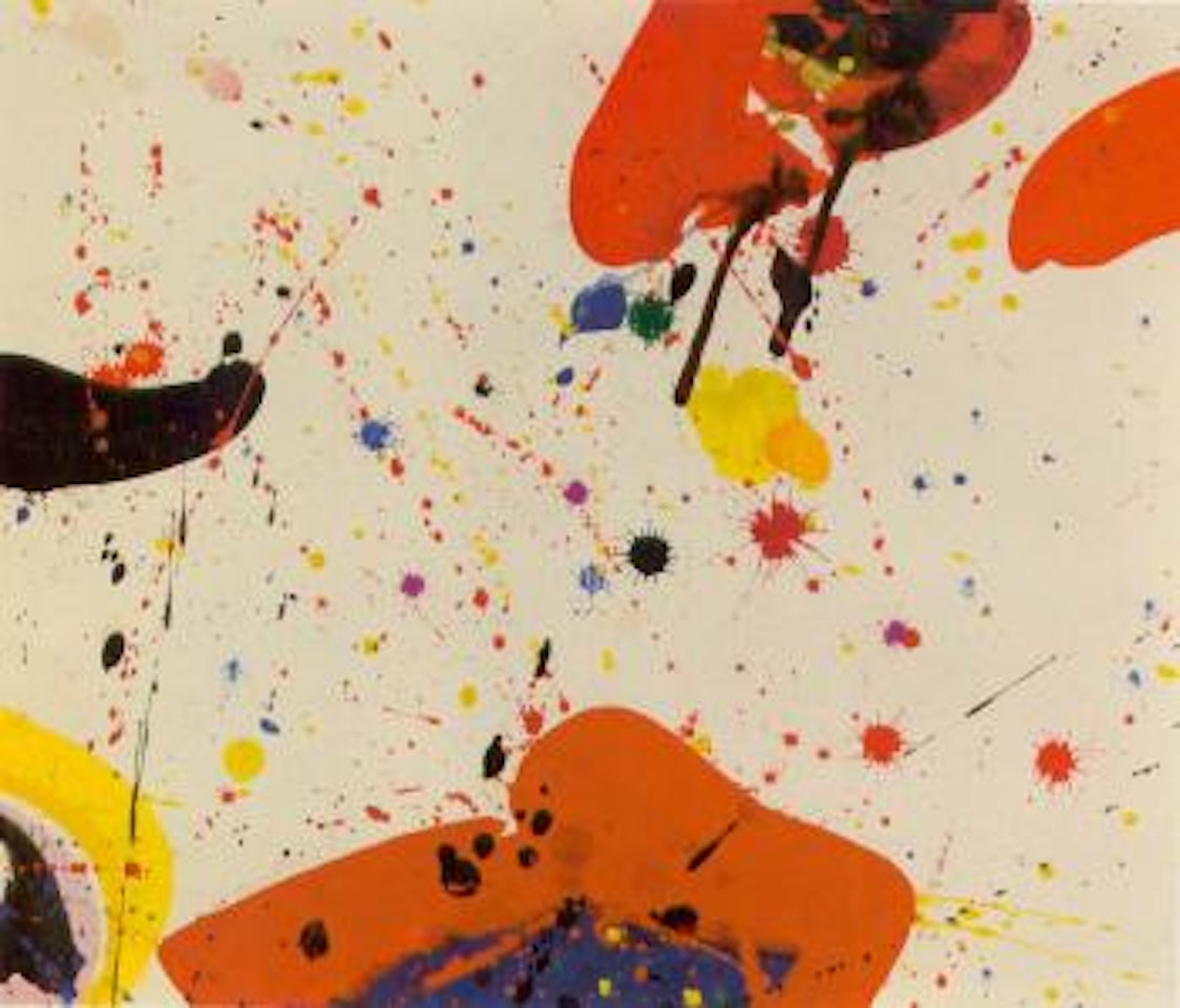 Untitled by Sam Francis
