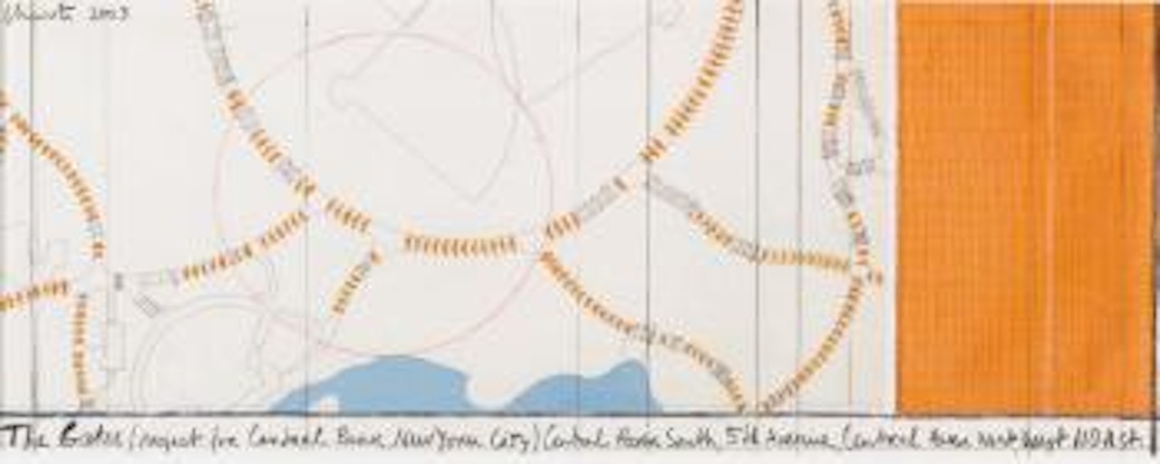 Gates, project for Central Park, New York by Christo