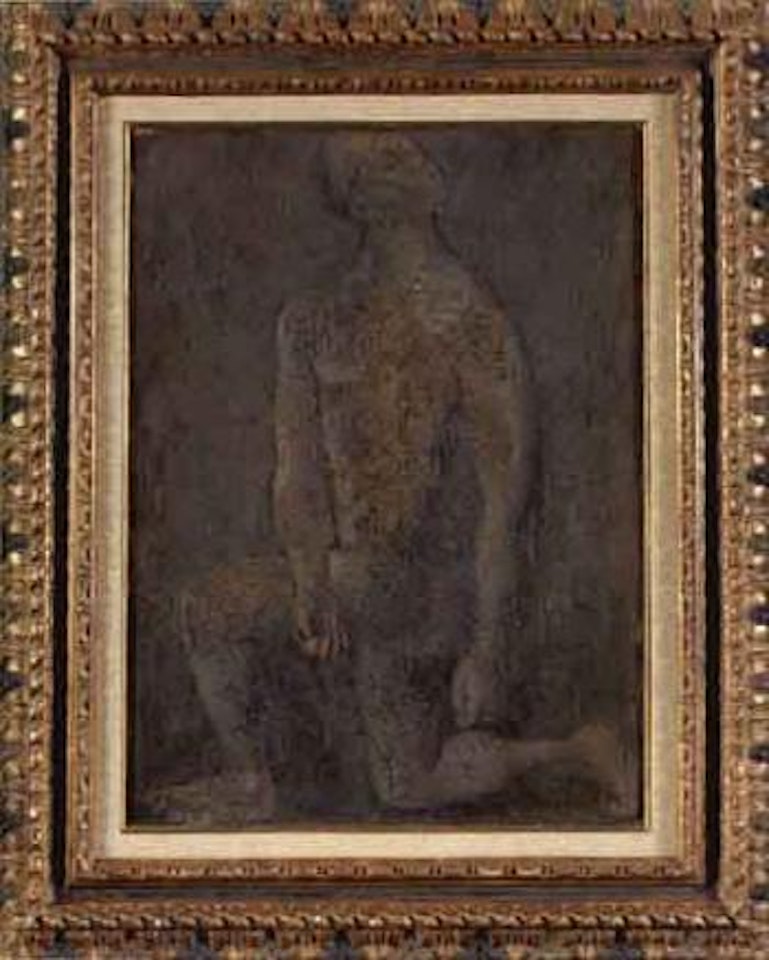 Kneeling figure by Pavel Tchelitchew