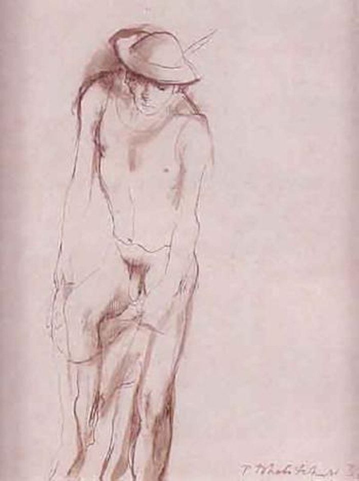 Youth dressing by Pavel Tchelitchew