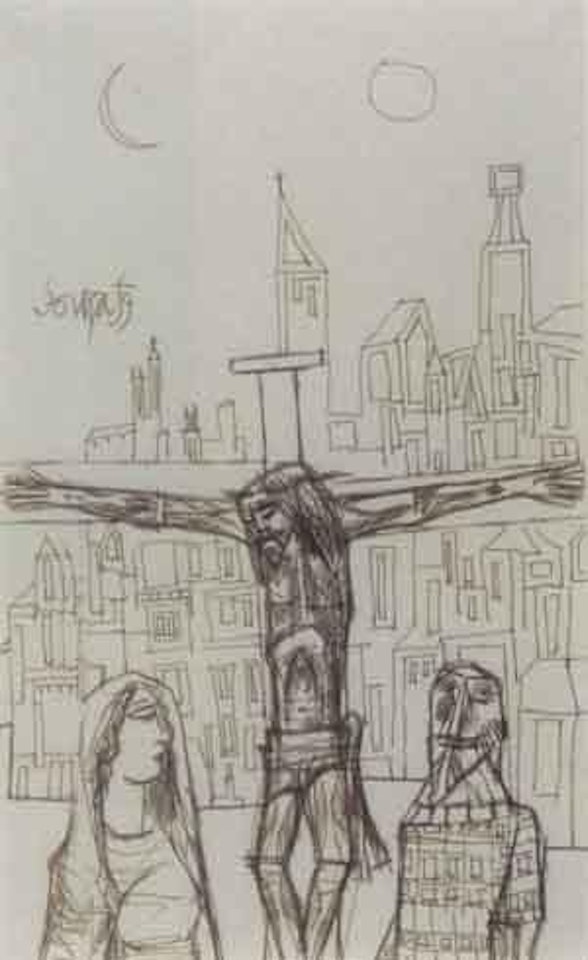 Crucifion by Francis Newton Souza