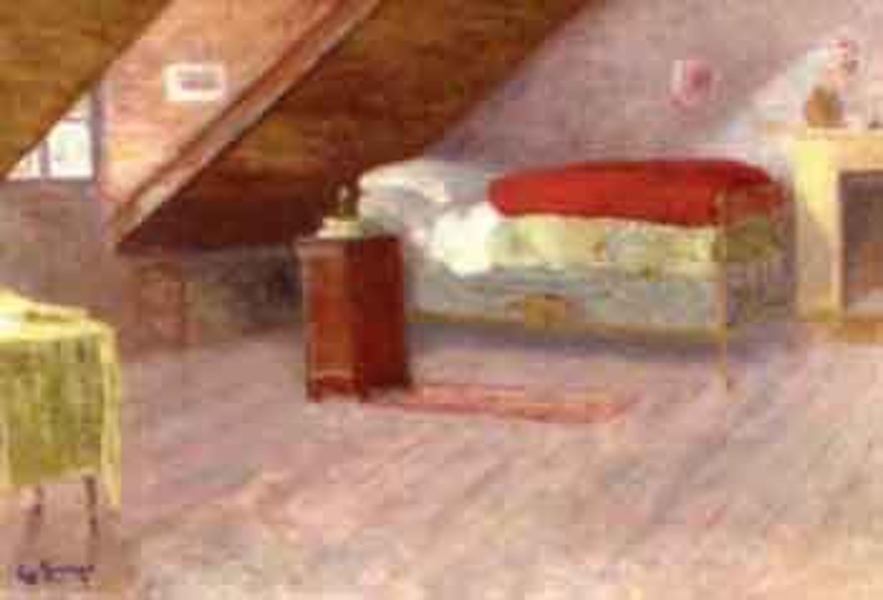 La chambre by Gustave Loiseau