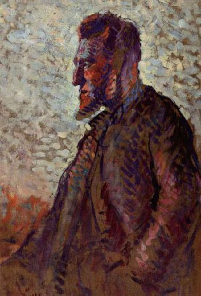 Portrait de Felix Feneon by Maximilien Luce